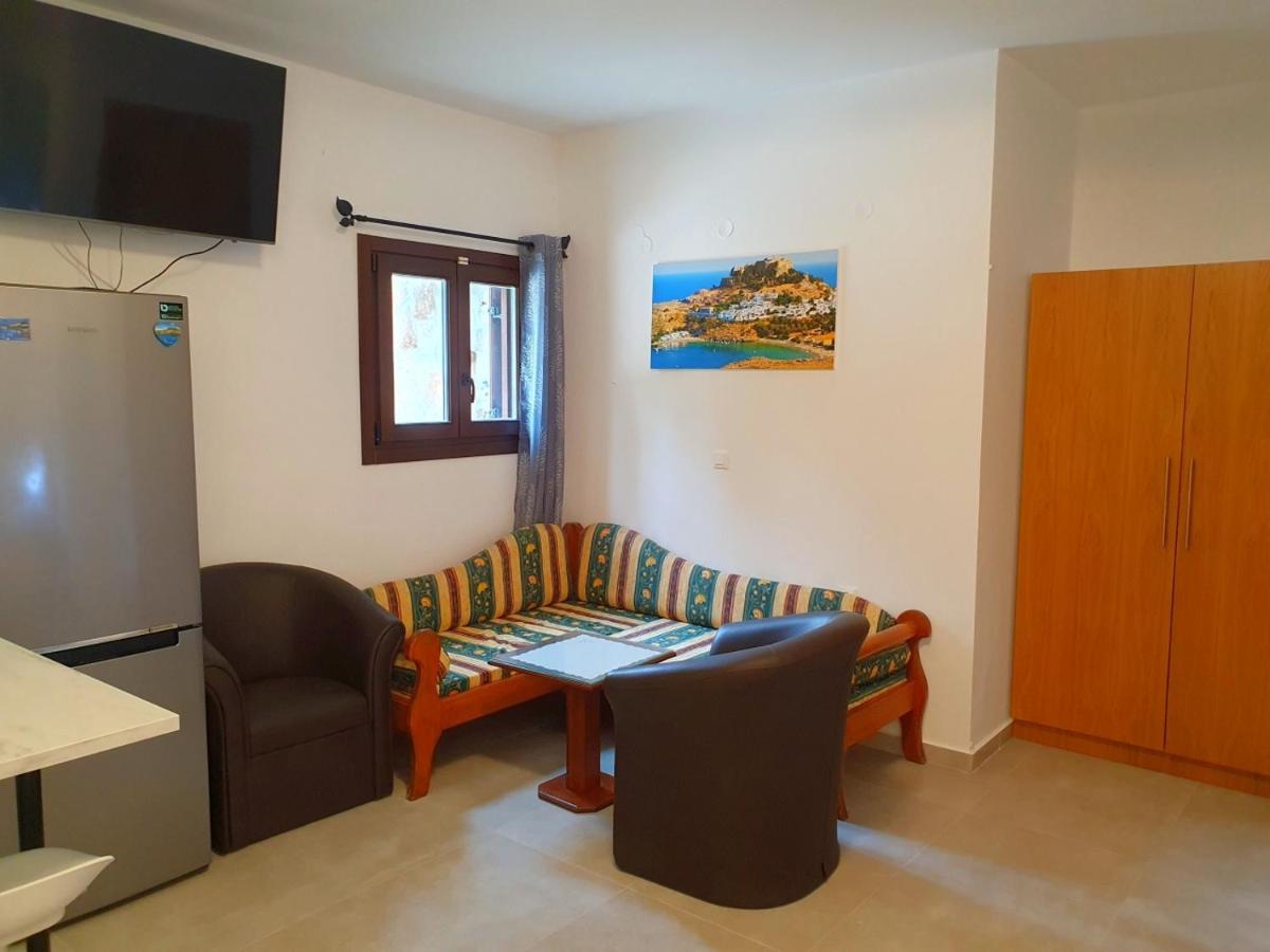 Galini View Apartments Lindos Kültér fotó