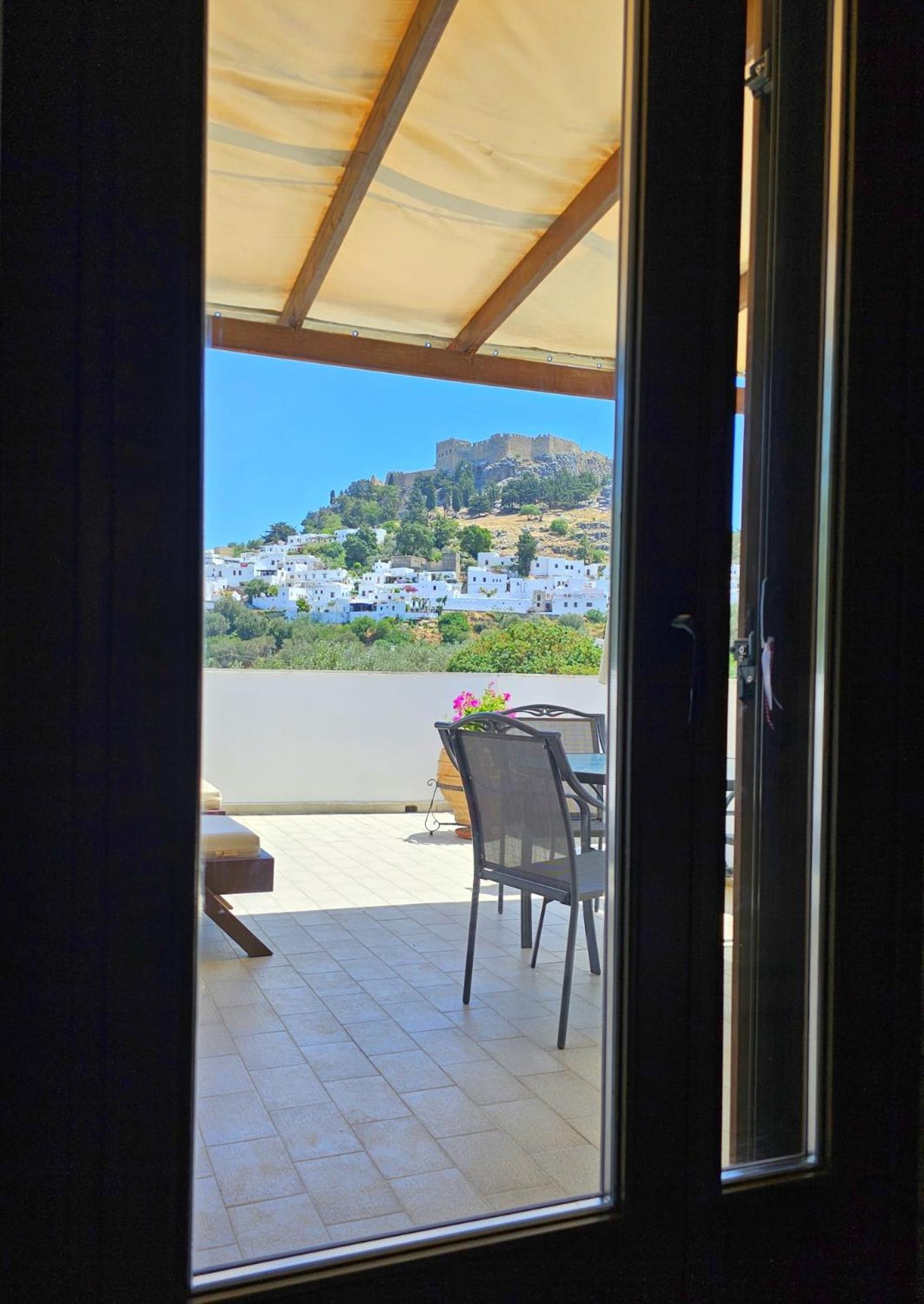 Galini View Apartments Lindos Kültér fotó