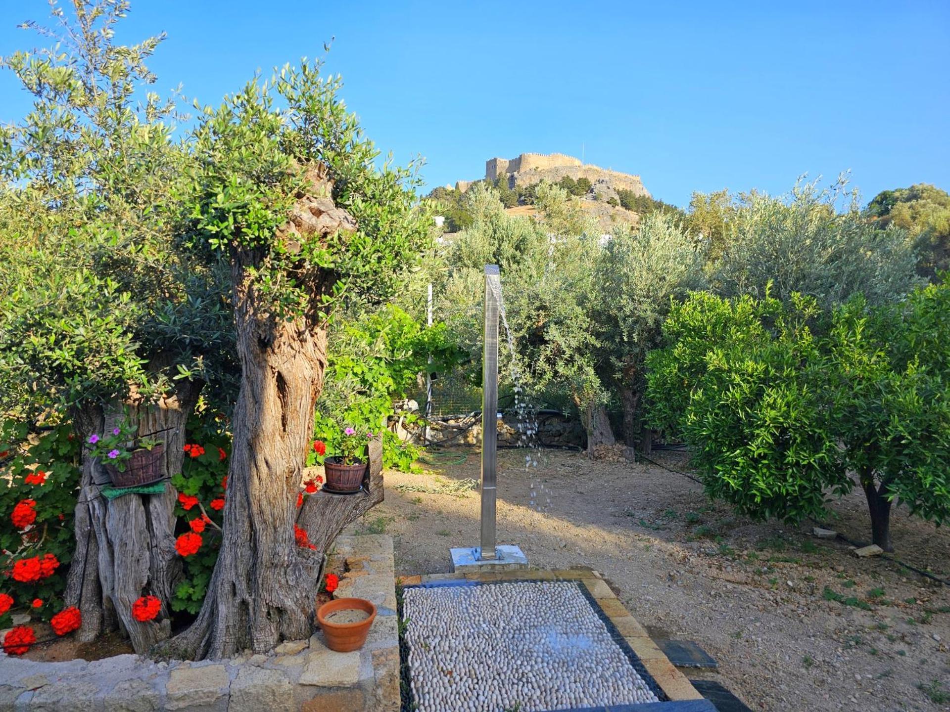 Galini View Apartments Lindos Kültér fotó