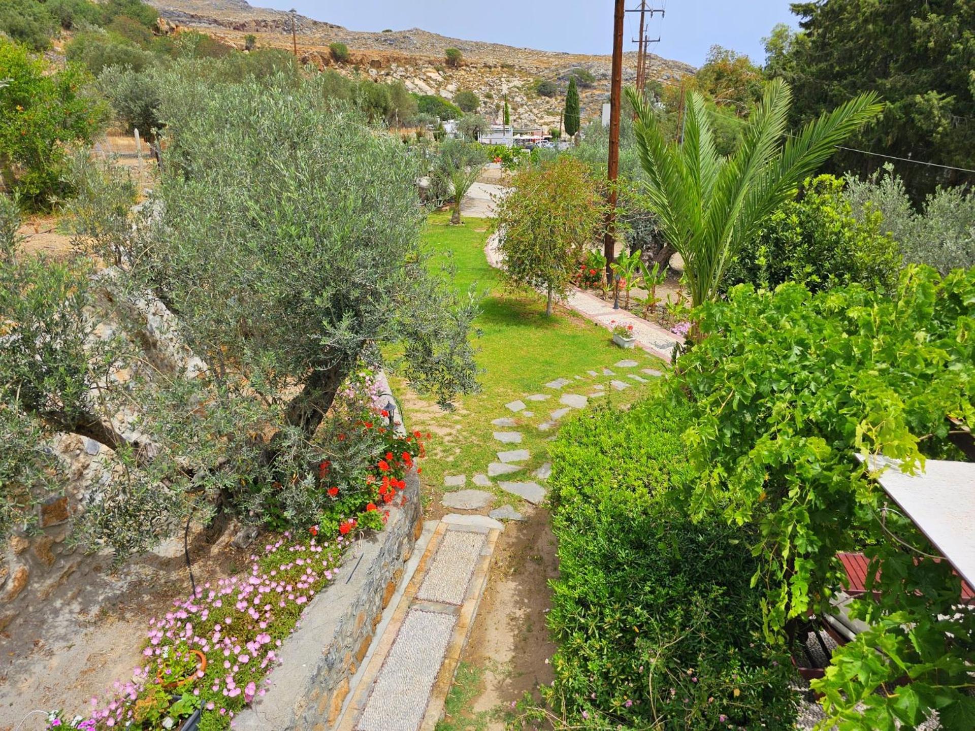 Galini View Apartments Lindos Kültér fotó