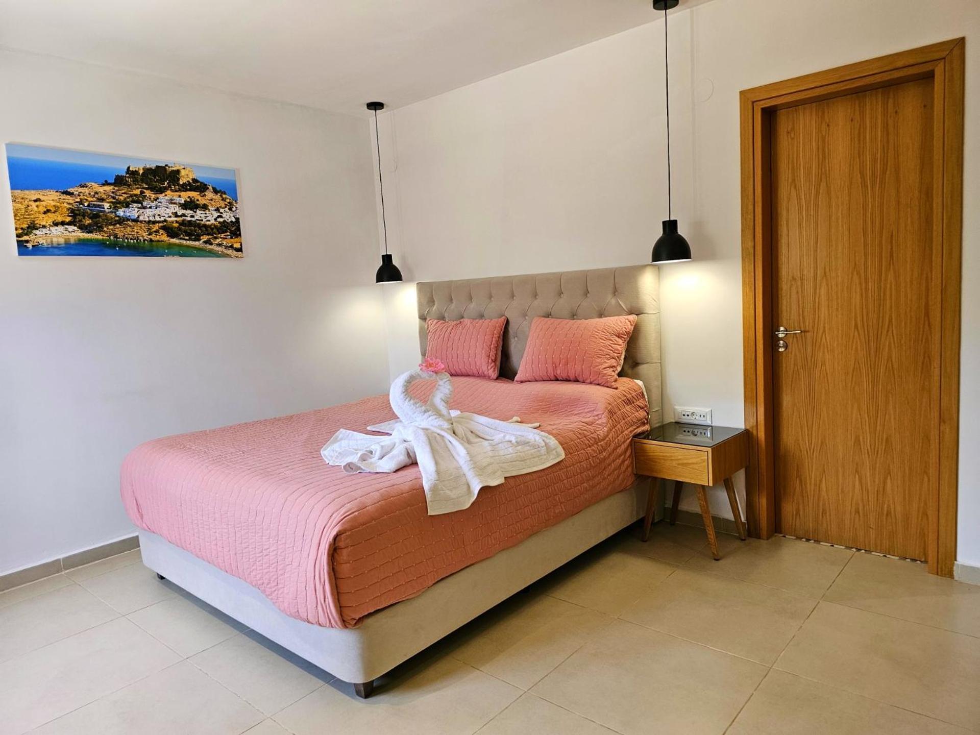 Galini View Apartments Lindos Kültér fotó