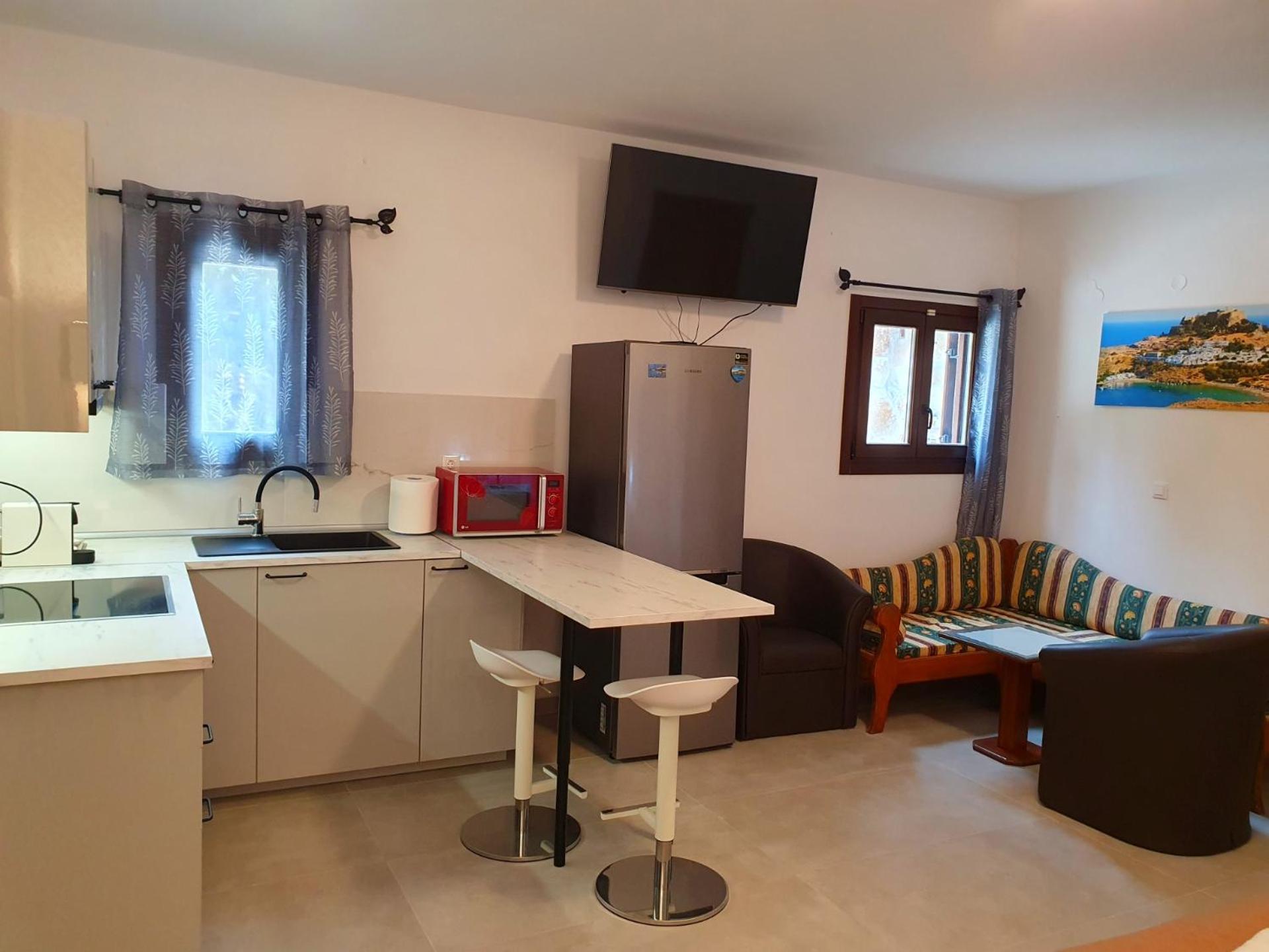Galini View Apartments Lindos Kültér fotó
