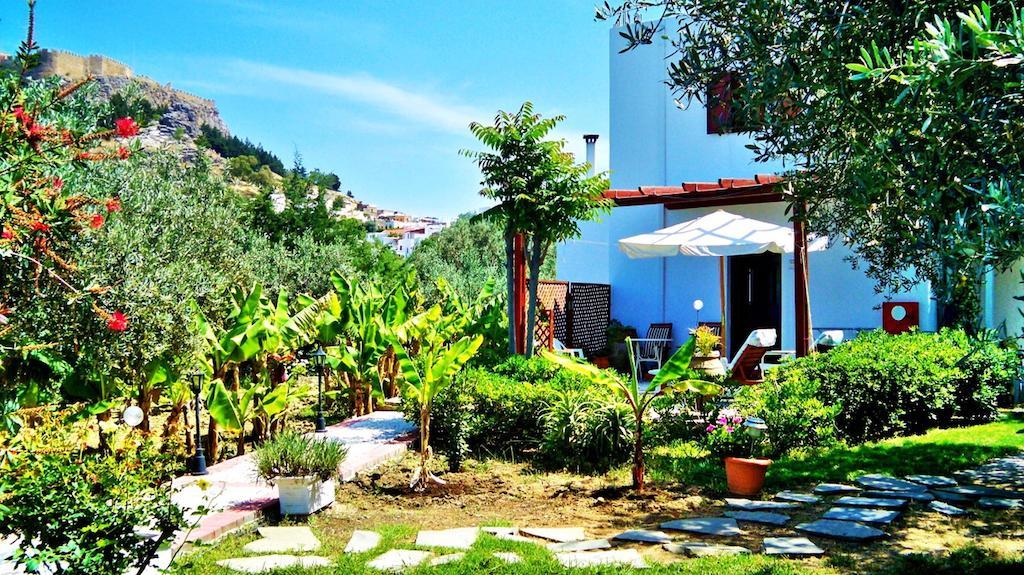 Galini View Apartments Lindos Kültér fotó